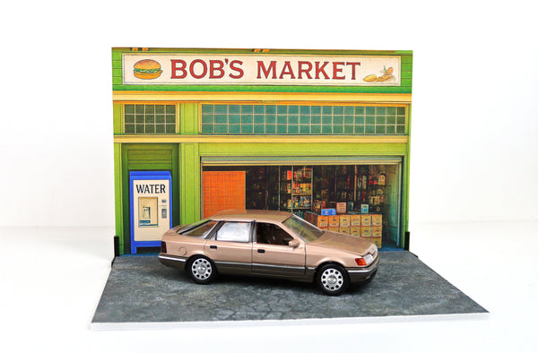 1:24 Scale Diorama Corner Shop Display - Dicast Display