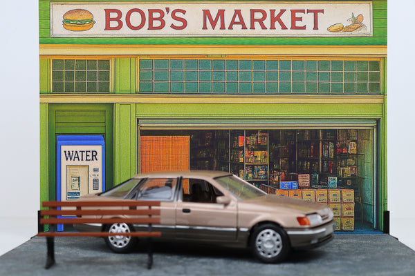 1:24 Scale Diorama Corner Shop Display - Dicast Display