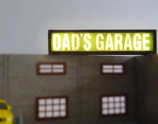 Diorama car garage props set. Scale 1:24.