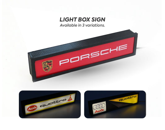 04 LED illuminated advertising sign