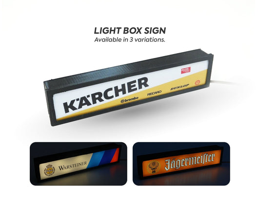 05 LED illuminated advertising sign