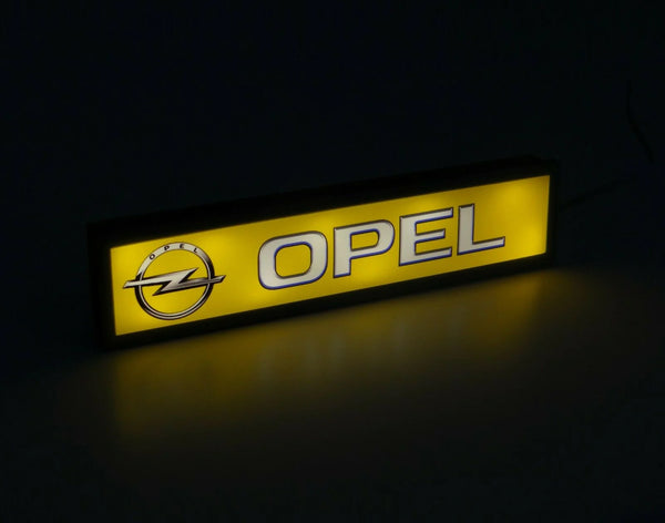 01 LED illuminated advertising sign