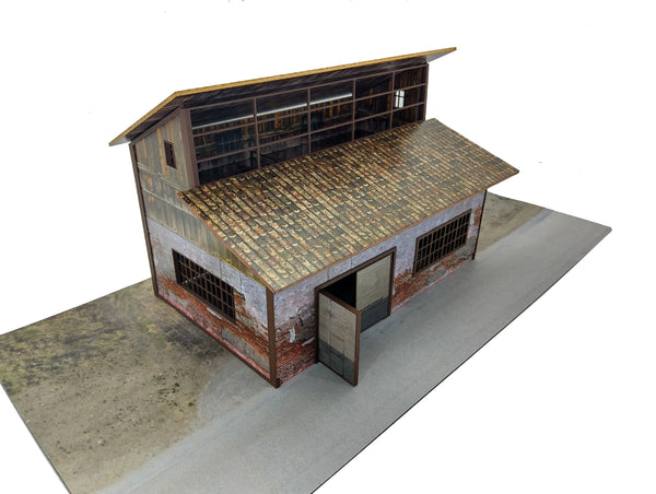 Industrial garage model - 1:43 scale