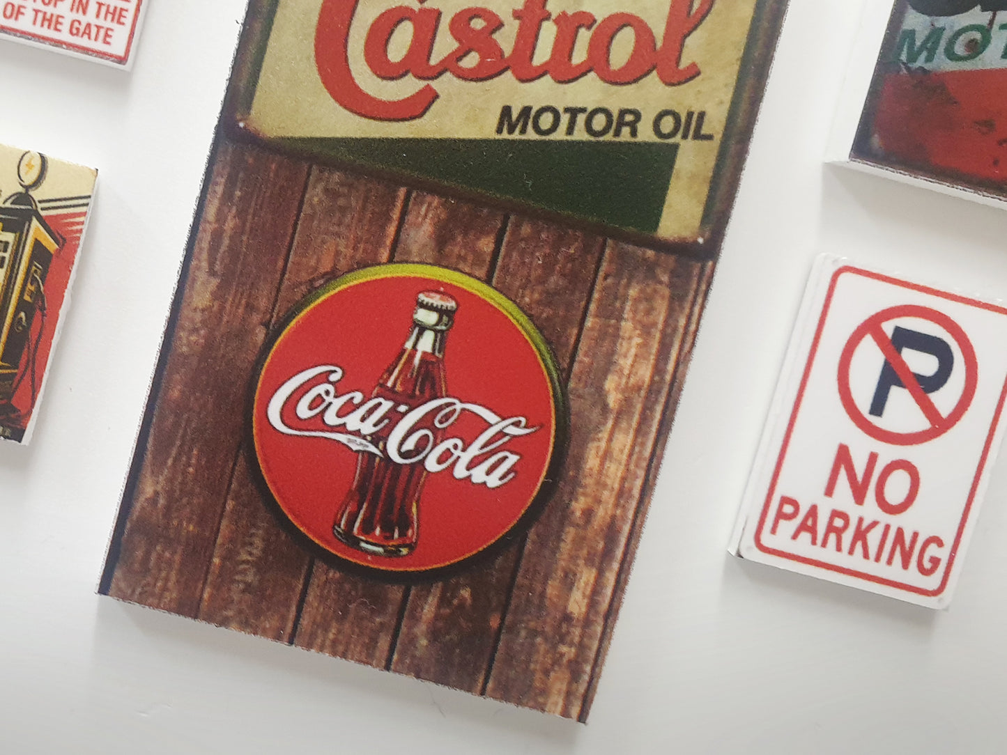 06 Set of advertising signs.