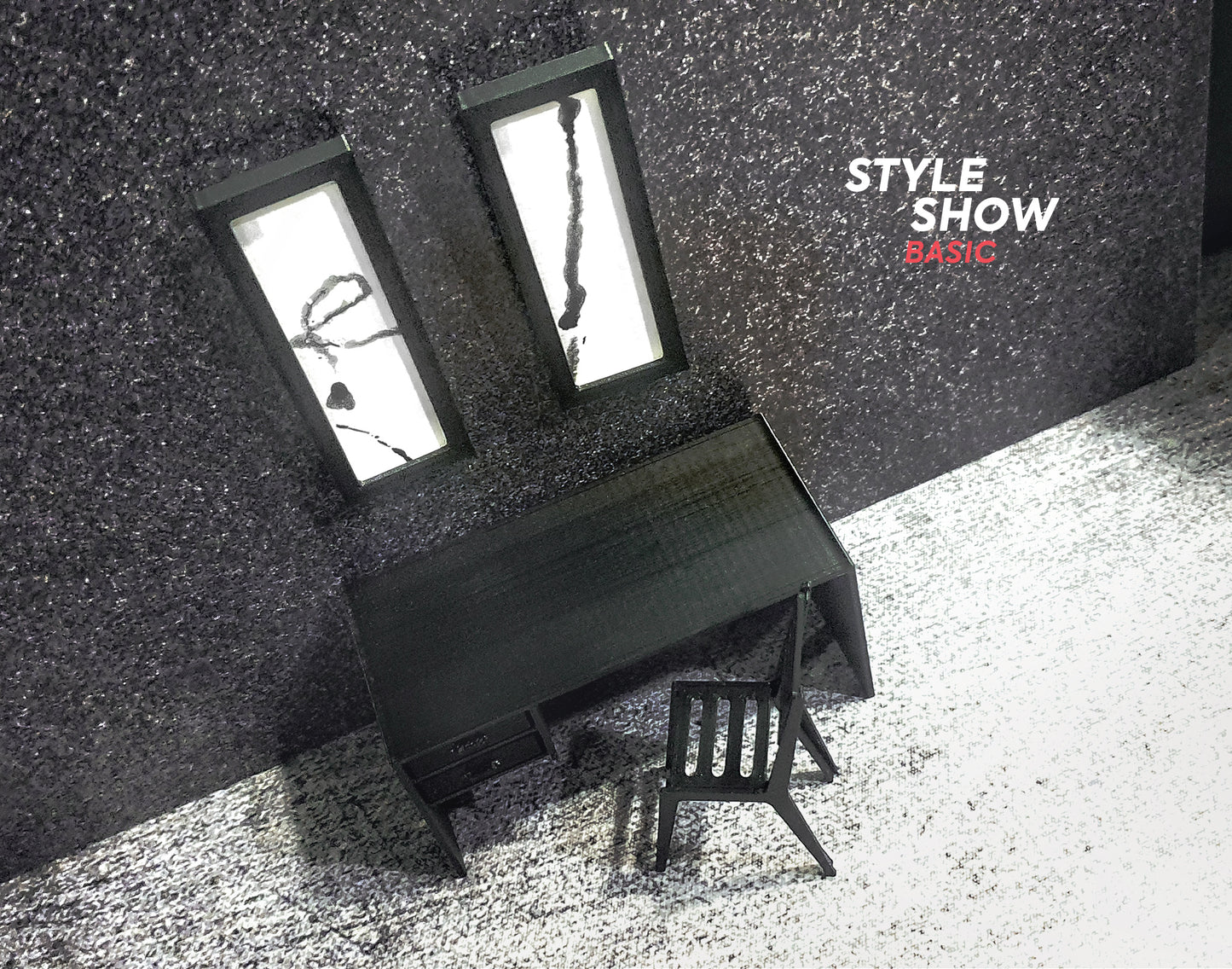 Office furniture. Scale 1:18.