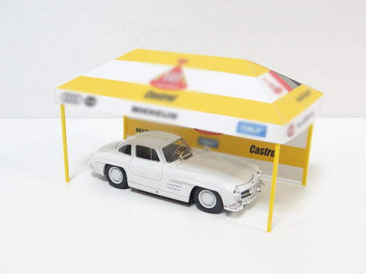 diorama rally tent
