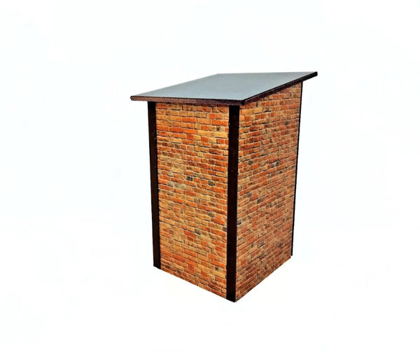 Outdoor WC Model back 

