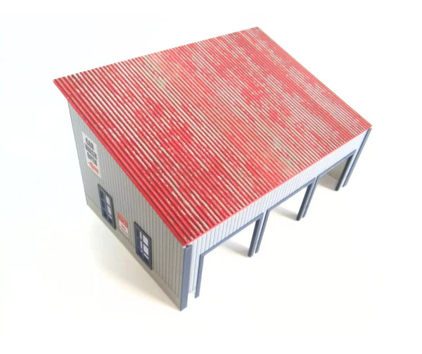 1:43 Scale Car Wash Diorama Kit – Model Car Display Decor