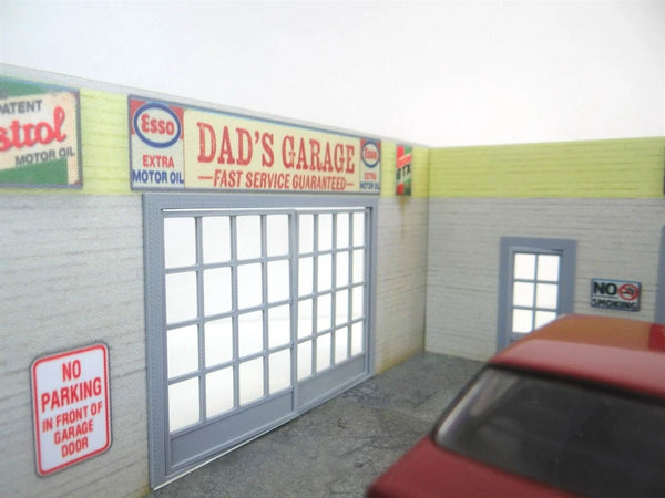 Mini garage for model cars
