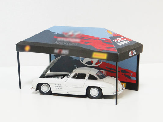 diorama rally tent 