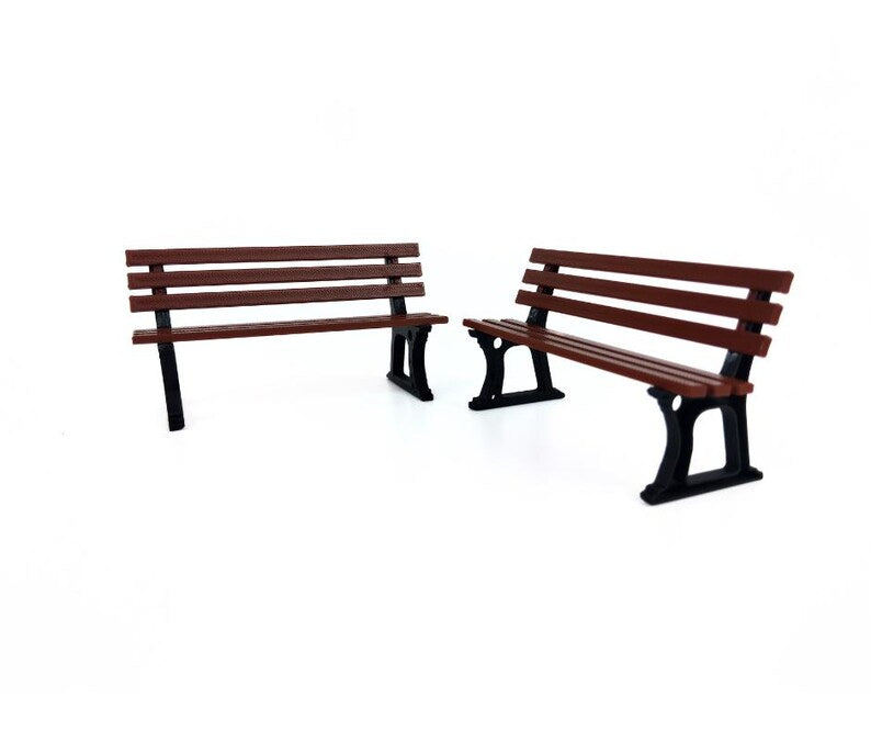 Park Scene Bench: 1:18 Model