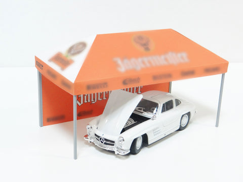 diorama sports car models display scale 1/24