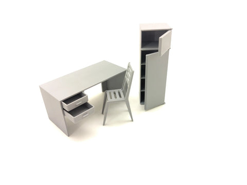 1:18 scale office furniture set