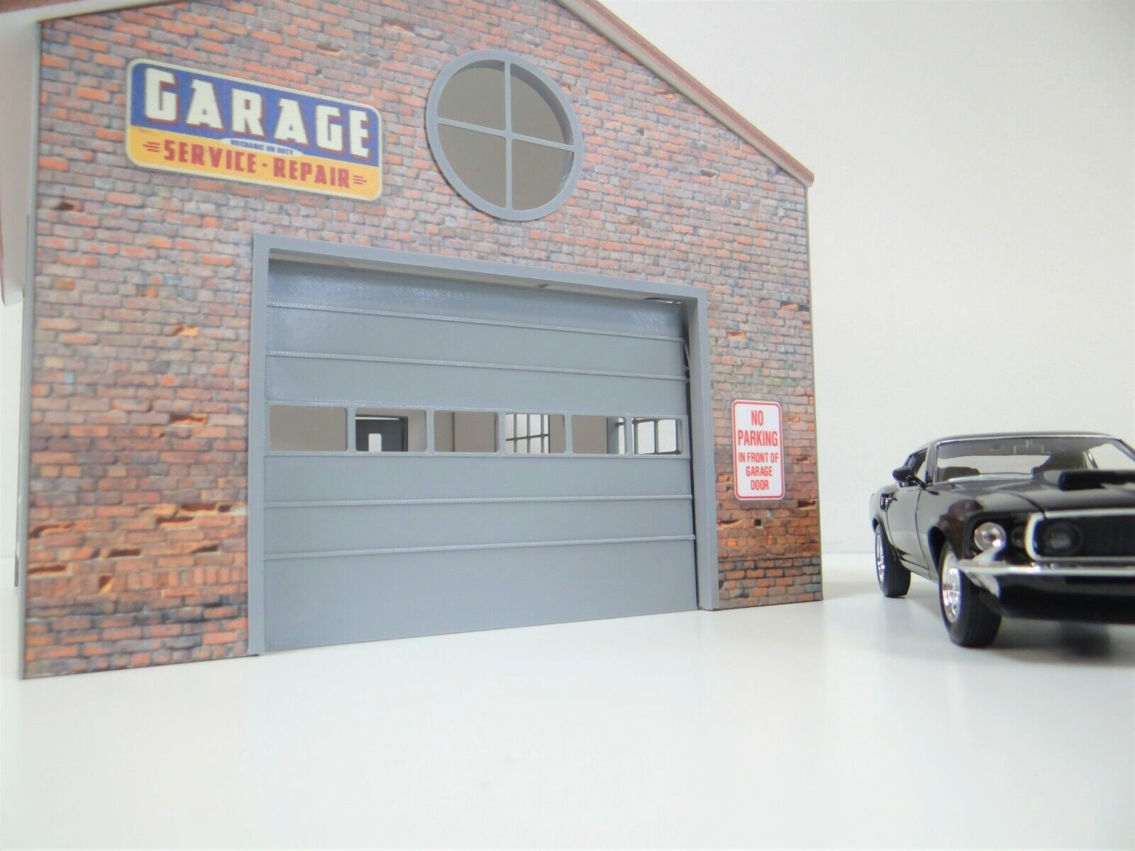 Scale 1:24 Diorama garage cars Display decoration Diorama