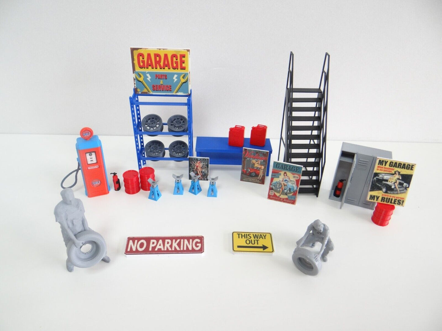 Diorama parts sIze 1:18
