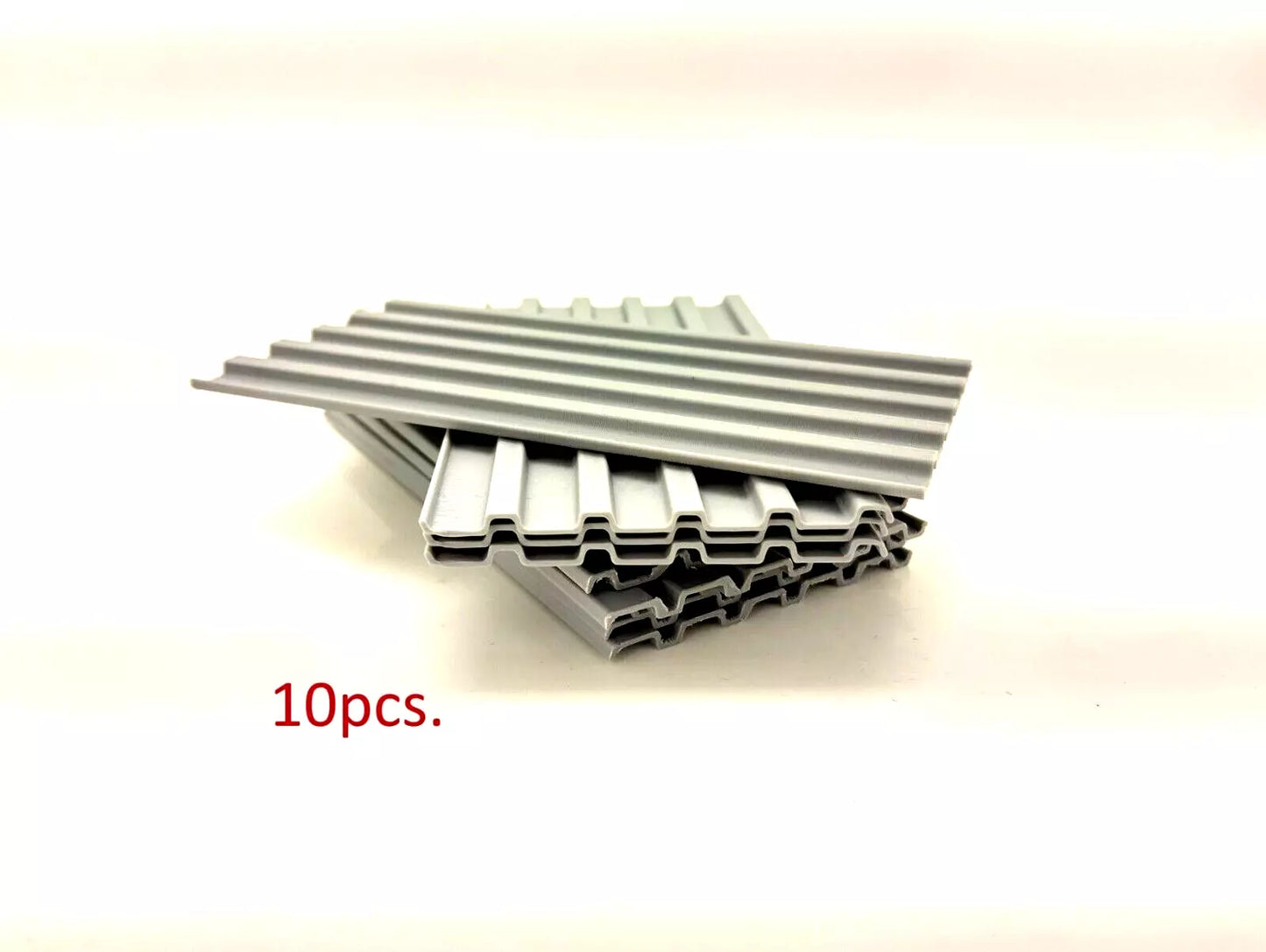 Corrugated roofing sheets 1/18 scale Diorama building parts Metal roof panels