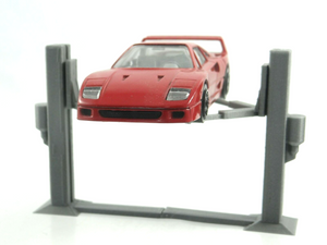 die-cast car model lifter miniature scale 1:43