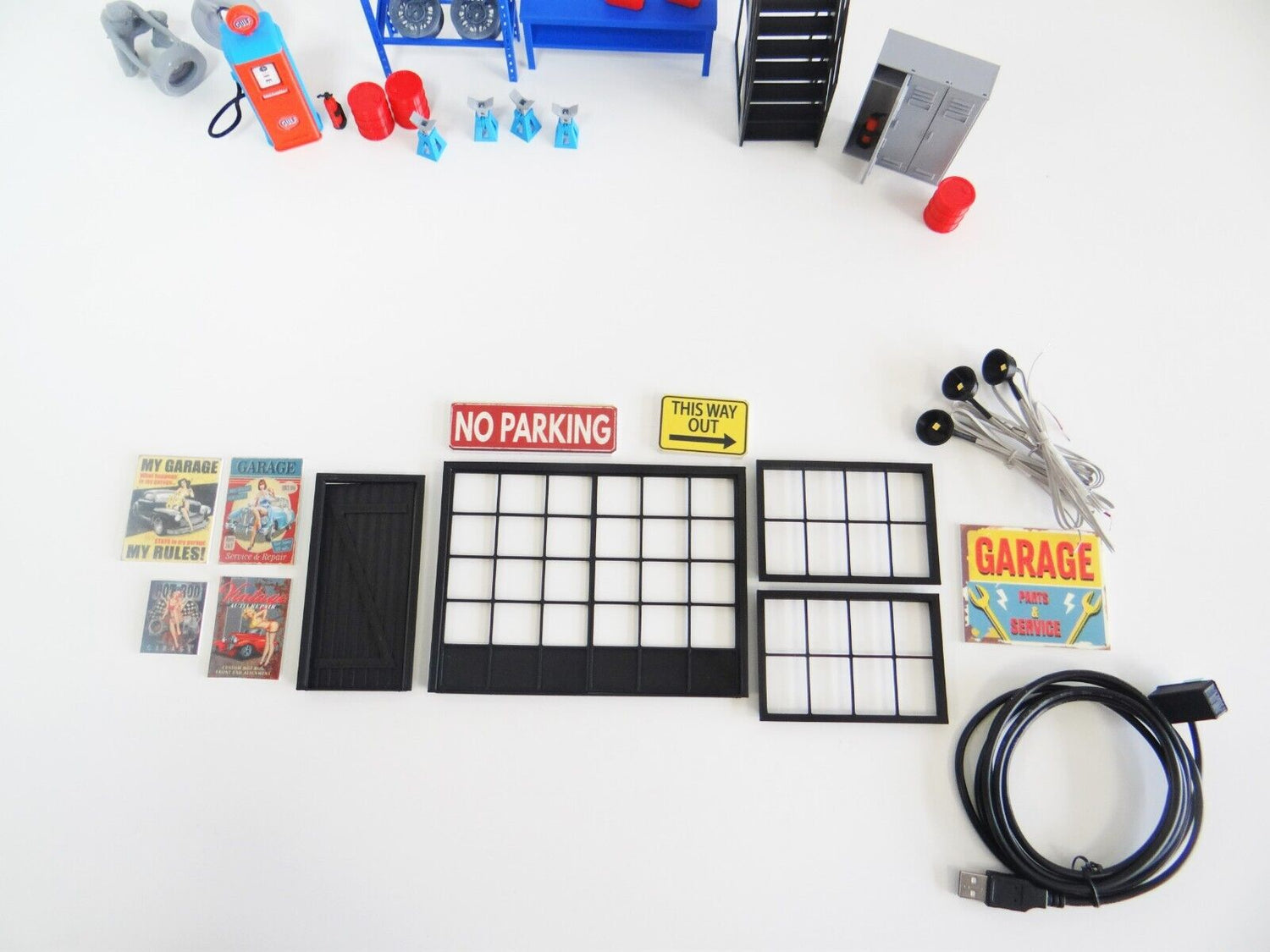 Diorama parts size 1:18