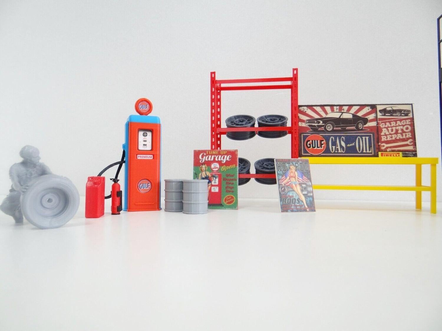 Diorama parts
