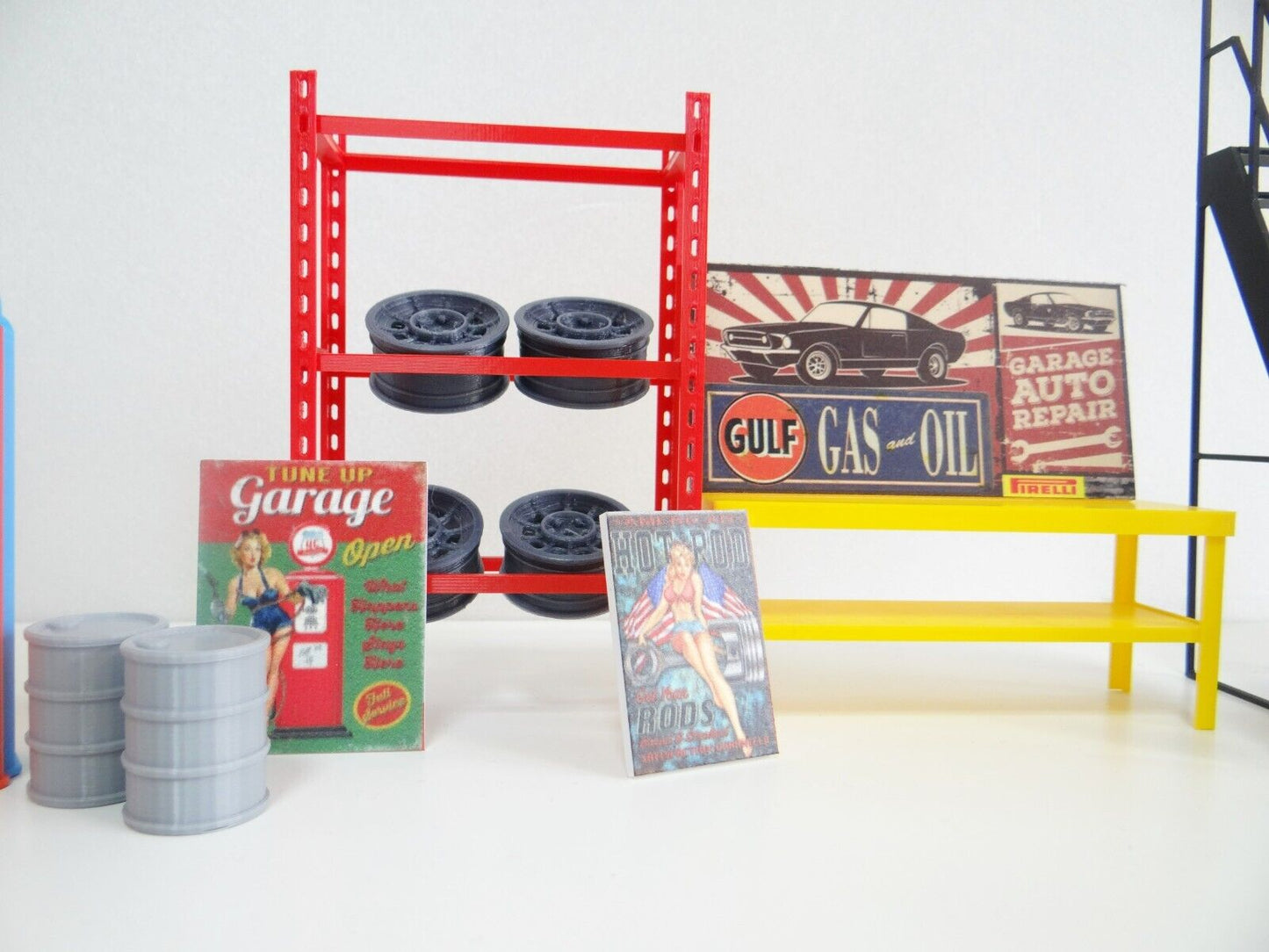 Diorama parts sIze 1:18