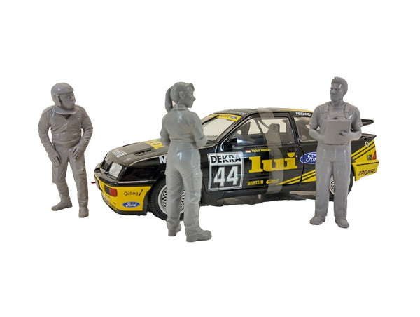 Auto Mechanics - Car Racer Figures 1:18 Scale – Diorama Garage Accessories 1/18