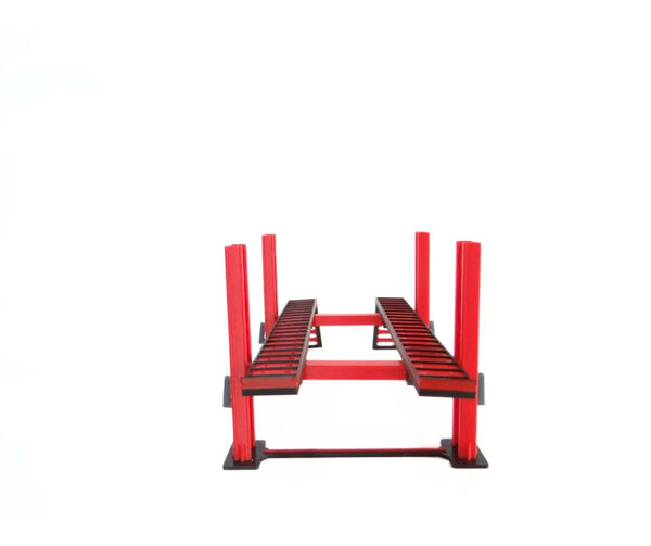 Model car lift display part