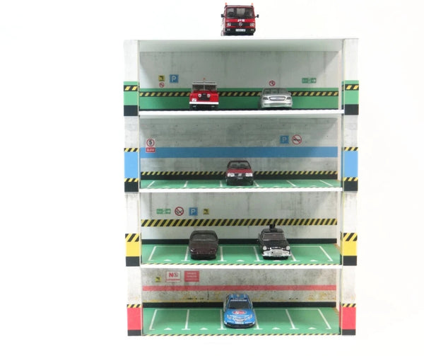 Five-level garage for 1:43 cars
