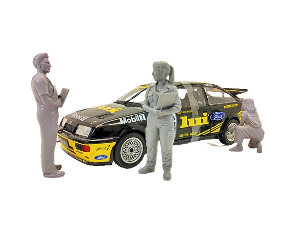 Human model mechanic figure 1/18 scale