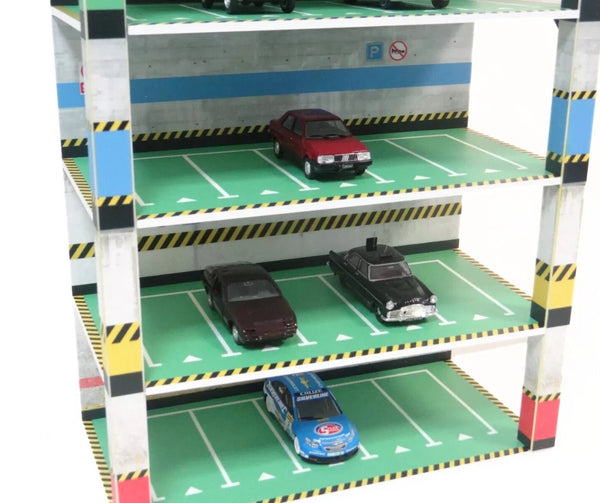 Scale model parking lot display