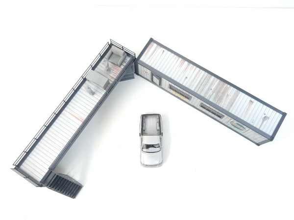 Model car display office container 1:43 scale