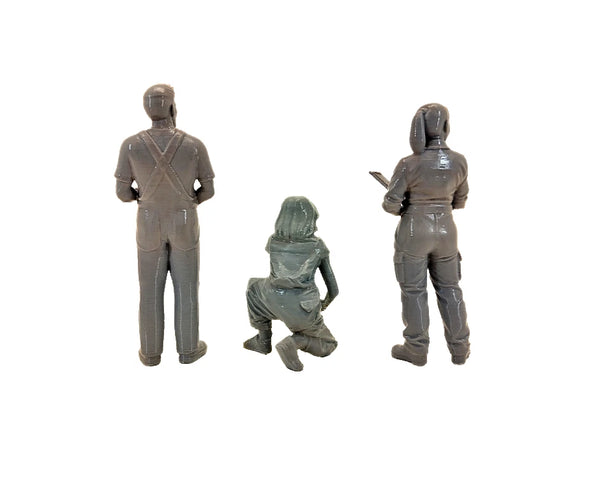 Mechanic Figures 1:18 Scale – Diorama Garage Accessories Human Model Set 1/18