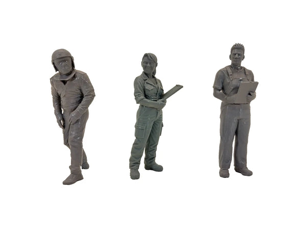 Auto Mechanics - Car Racer Figures 1:18 Scale – Diorama Garage Accessories 1/18