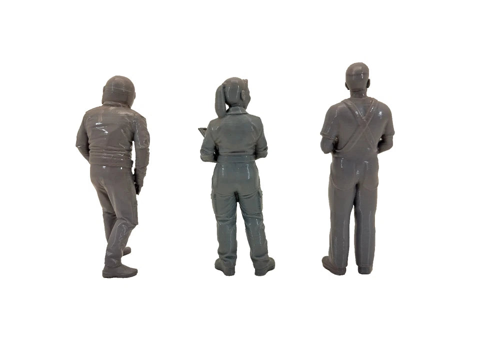 Auto Mechanics - Car Racer Figures 1:18 Scale – Diorama Garage Accessories 1/18