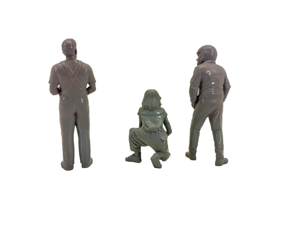 Mechanics and Car Racer Figures 1:18 Scale – Diorama Garage Accessories 1/18