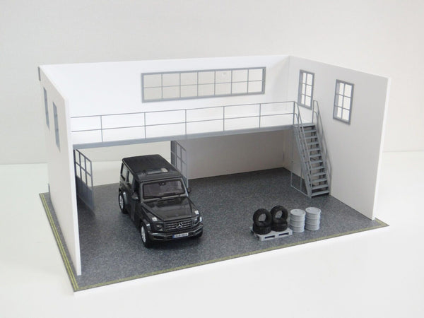 1:24 Scale Model Car Garage

