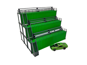 Race track tribune Grandstand 1:60-1:64