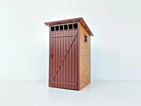 Diorama Toilet Building

