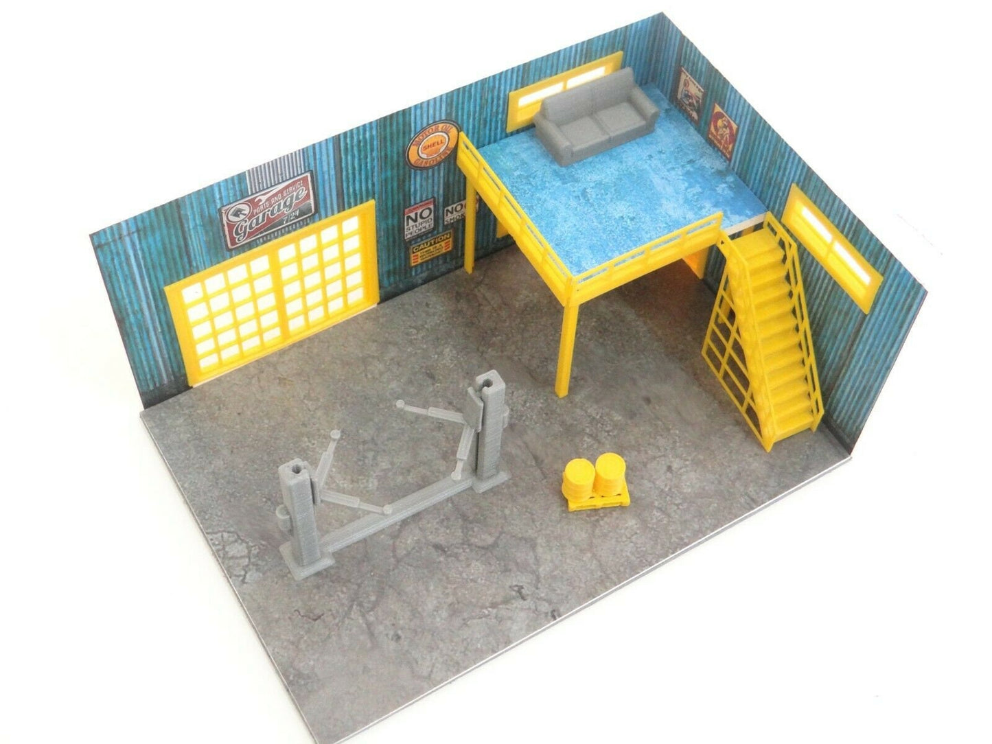 Diorama display 1:60/64