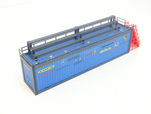 Scale 1:43 Diorama container tribune Sports car models display decoration Rally diorama parts