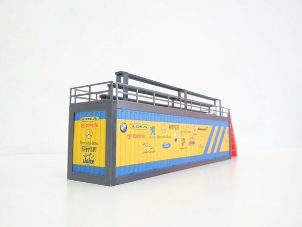 Scale 1:43 Rally container Racetrack tribune Diorama parts Display decoration