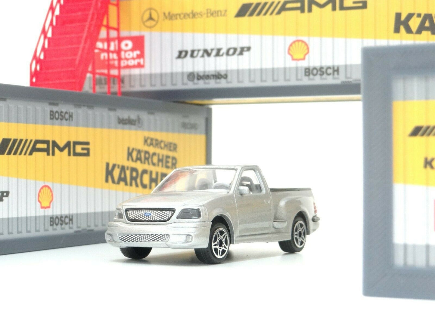 Over Road Walkway Bridge 1:43 Diorama Parts for Race Track Decoration