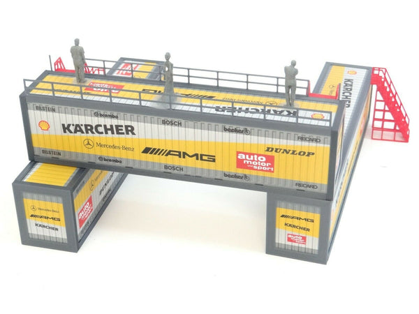 Over Road Walkway Bridge 1:43 Diorama Parts for Race Track Decoration