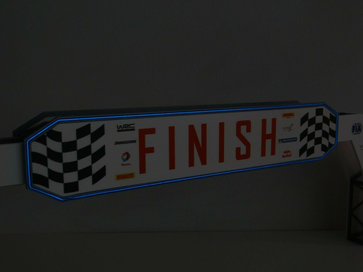 slot car racetrack decor