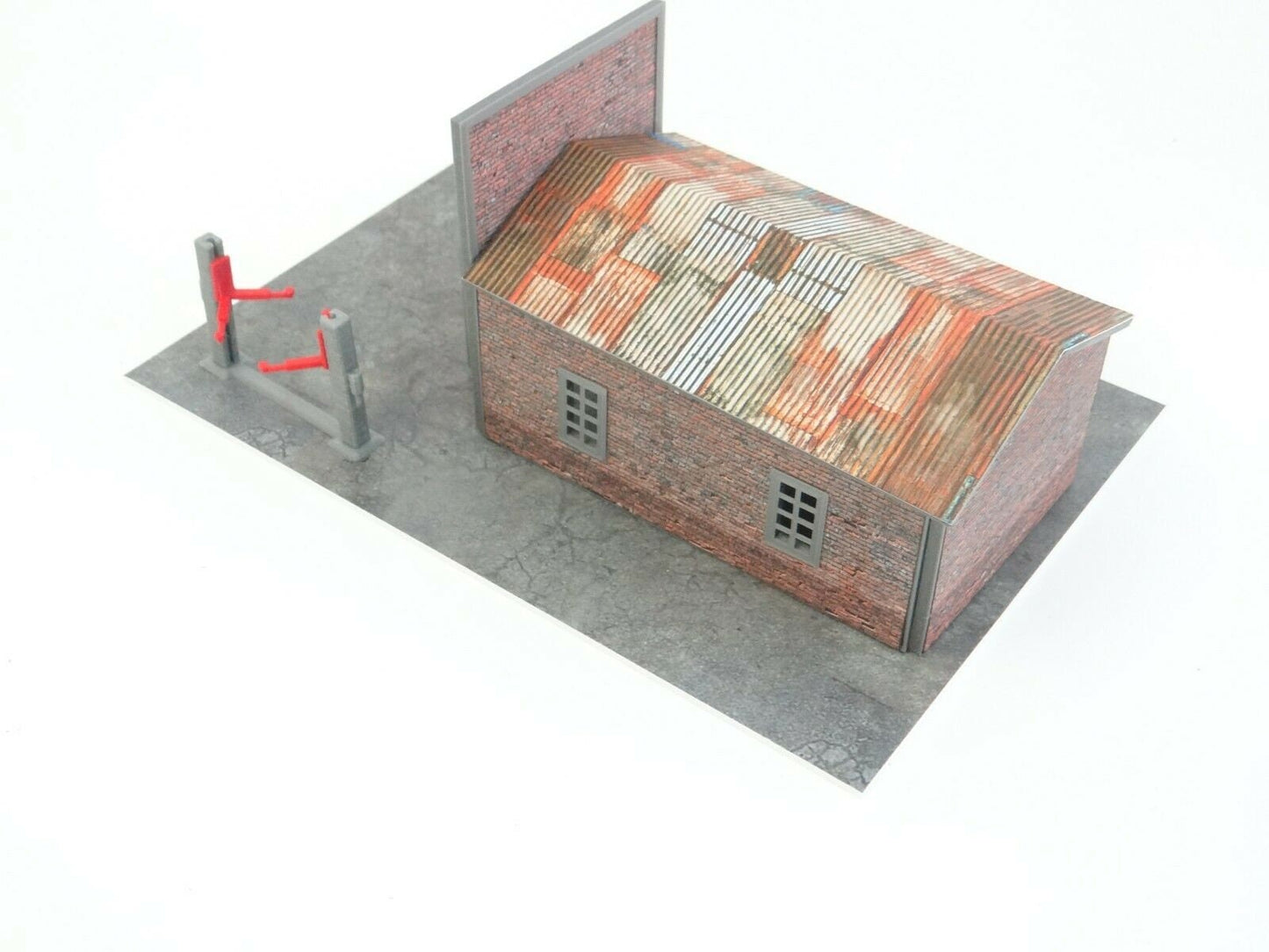 Diorama car garage Display for diecast cars Auto service Scale 1:60 - 1:64