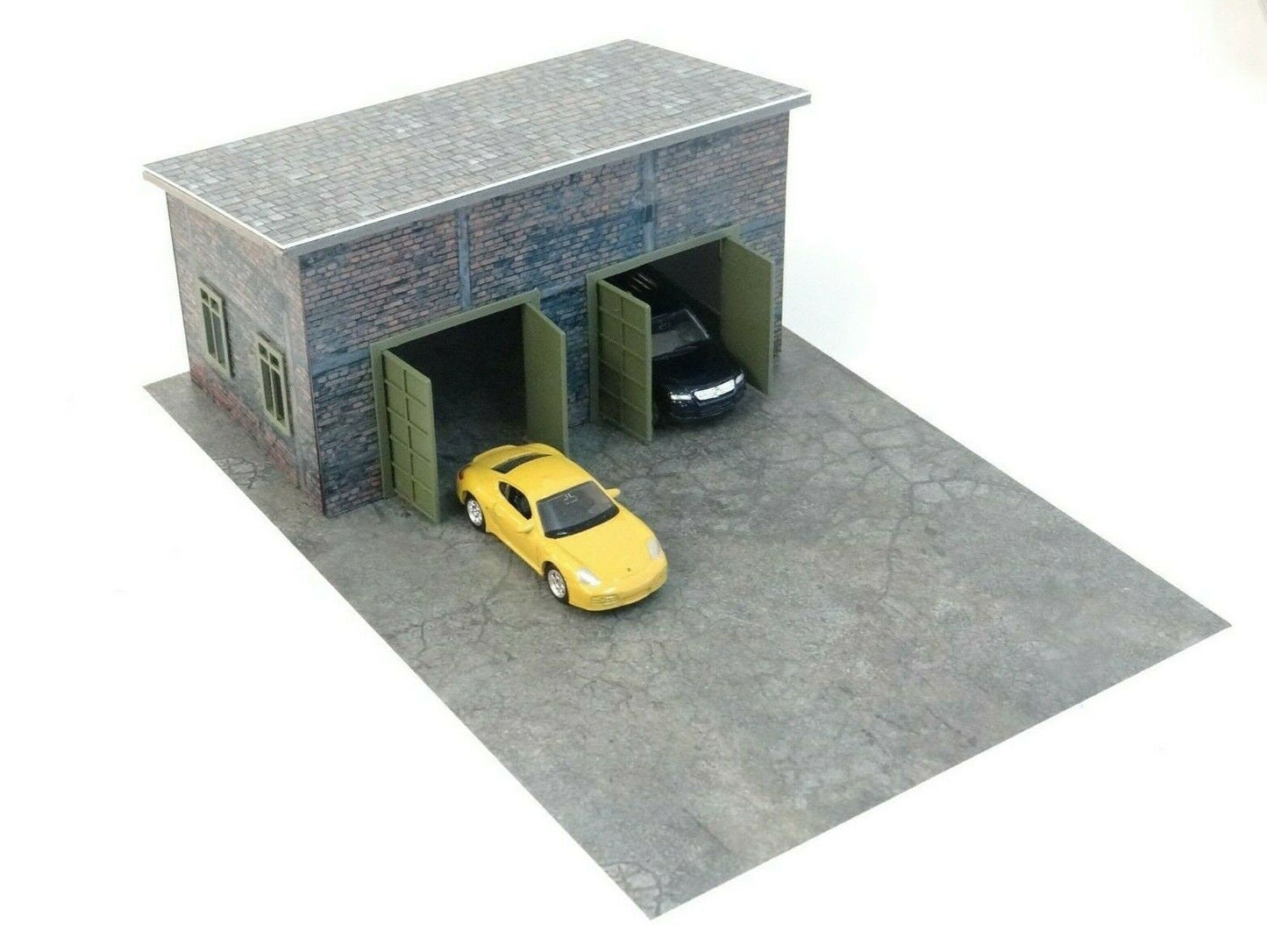 Scale 1:60 - 1:64 Diorama car garage Display for die-cast car models Diorama model kit