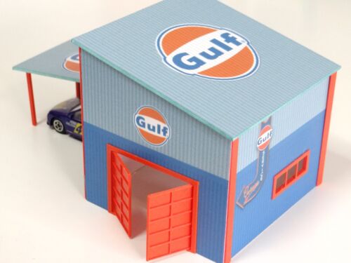 Garage Diorama Model Kit Display