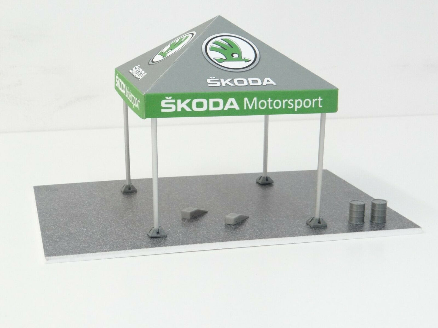 diorama rally tent