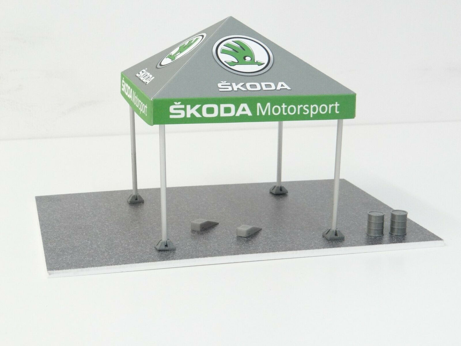 diorama rally tent