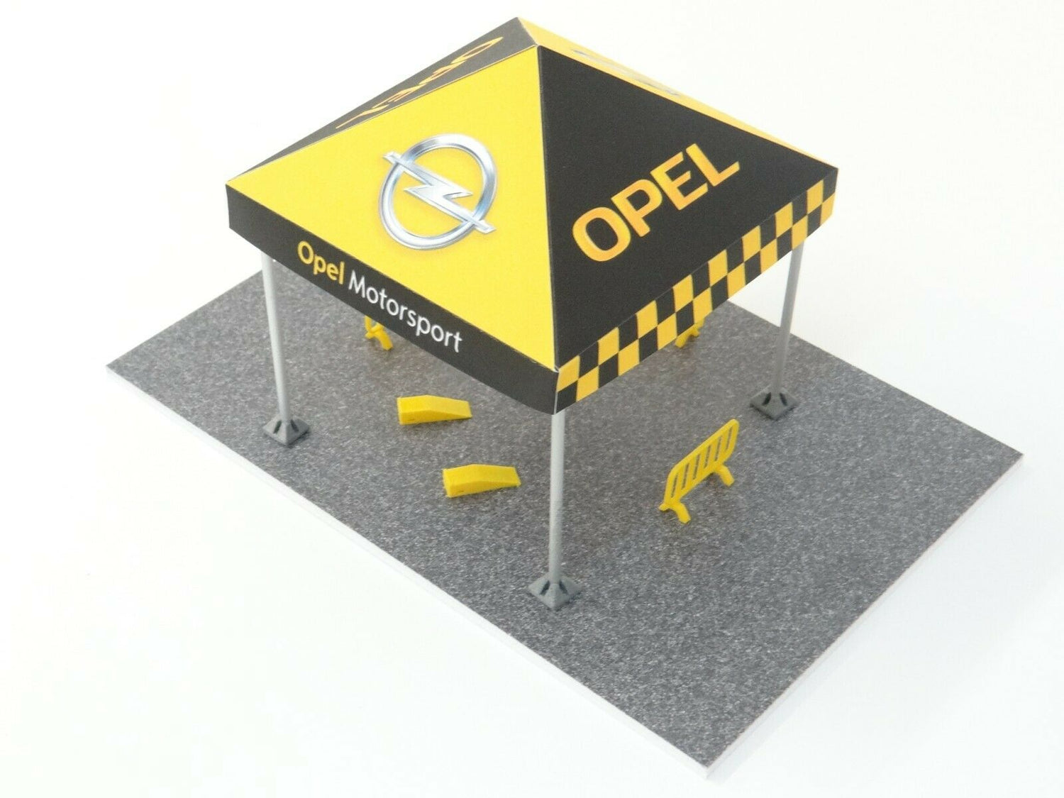 diorama rally sponsor tent 