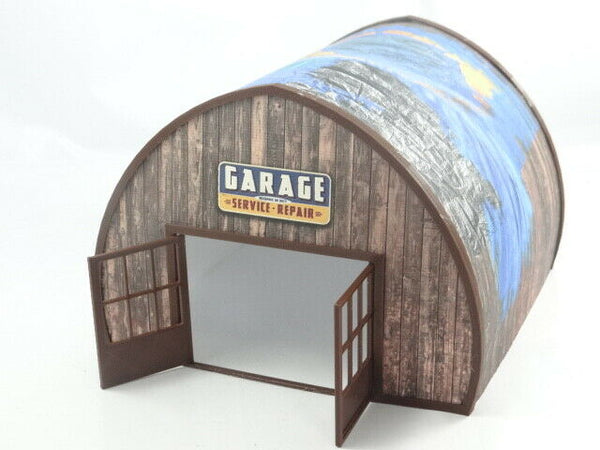 diorama model car garage